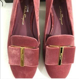 100% Authentic Salvatore ferragamo flower loafers